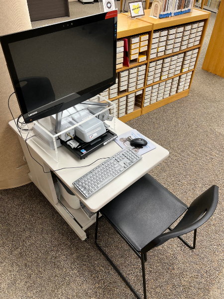 Microfilm Reader