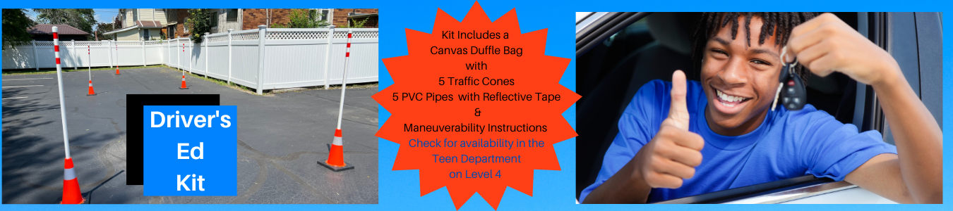 Driver's Ed Kit available for check out